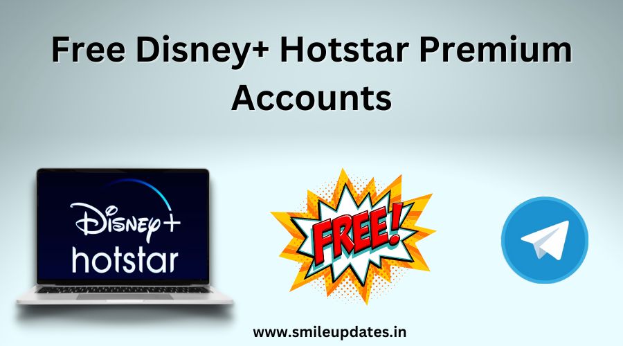 Free Disney Plus Hotstar Premium Accounts Telegram